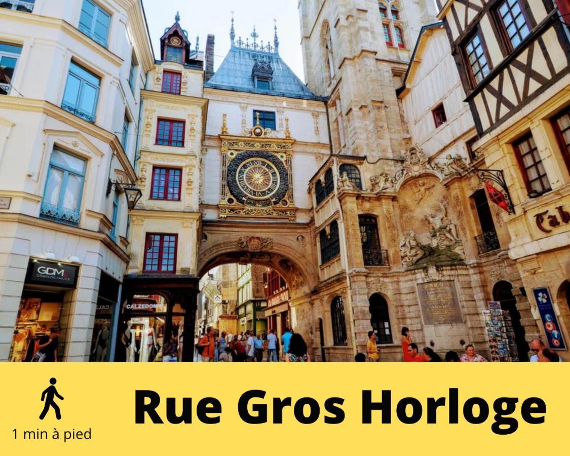 4 People+Free Street Parking+Cosy Centre Ville Apartman Rouen Kültér fotó
